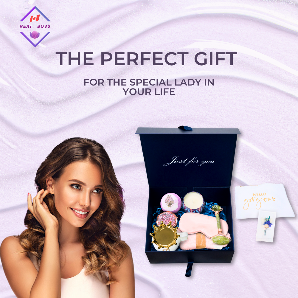 Luxury Lavender Gift Basket for Women - Neat Boss Gifts