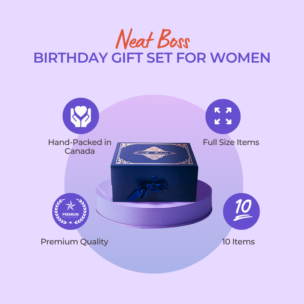 Luxury Lavender Gift Basket for Women - Neat Boss Gifts