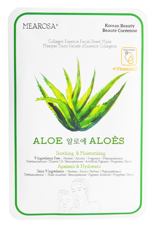 Korean Collagen Sheet Mask - Aloe Vera - Neat Boss Gifts